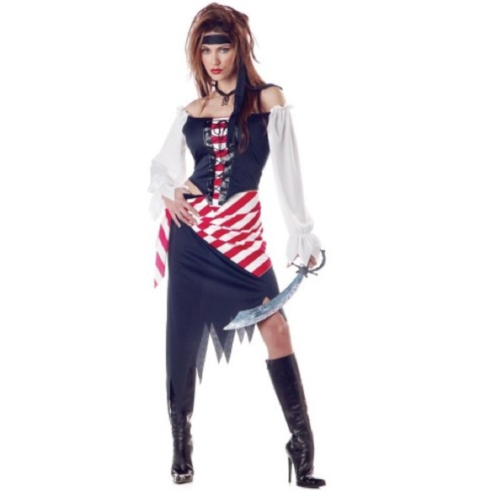 Ruby Pirate Beauty Adult Costume